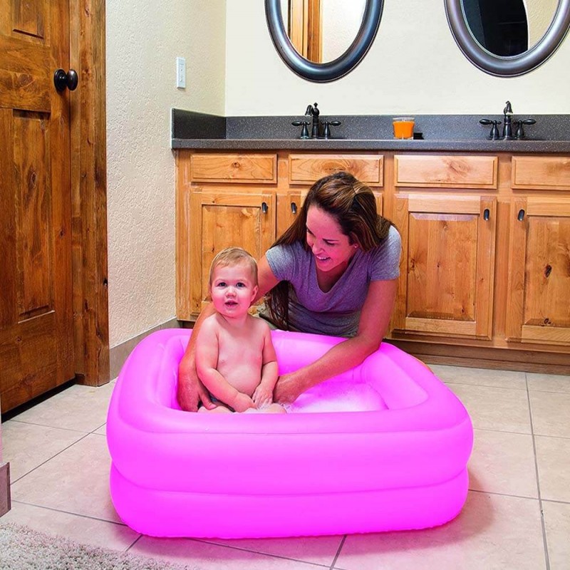 Bestway Inflatable Pool | 3 Foot Baby Swimming Pool (Pink)