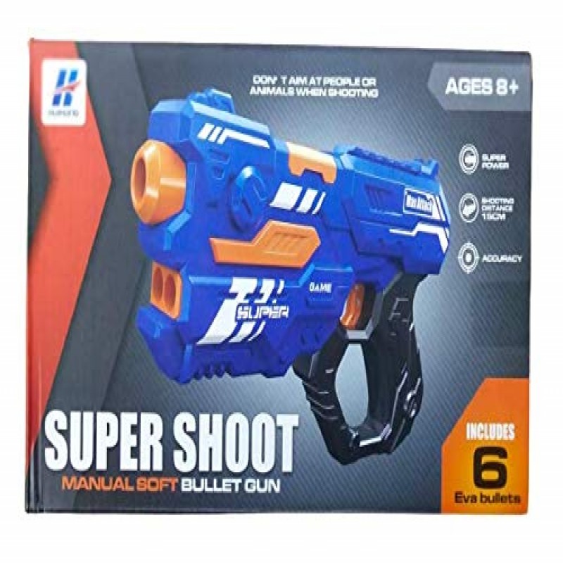Super Shoot Manual Soft Bullet Gun