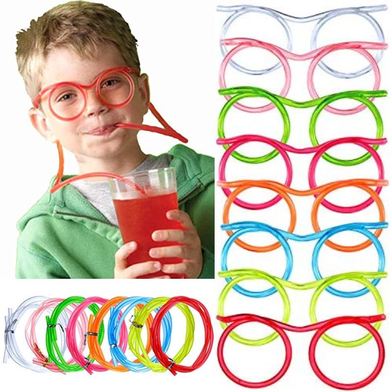 Buy funny drinking straw eyeglasses at best price in Pakistan