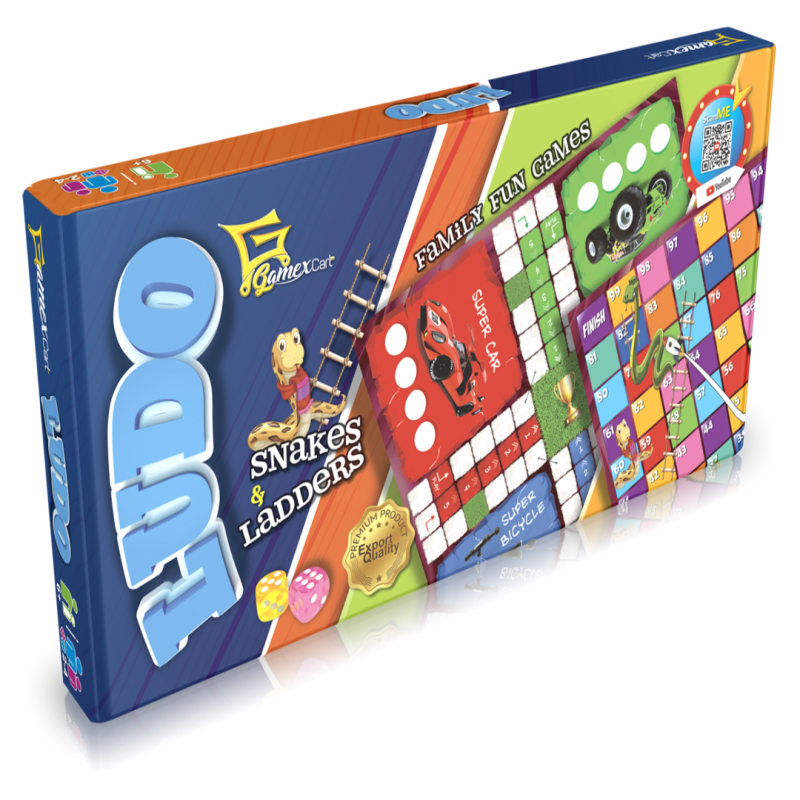 LUDO – Snakes & Ladders