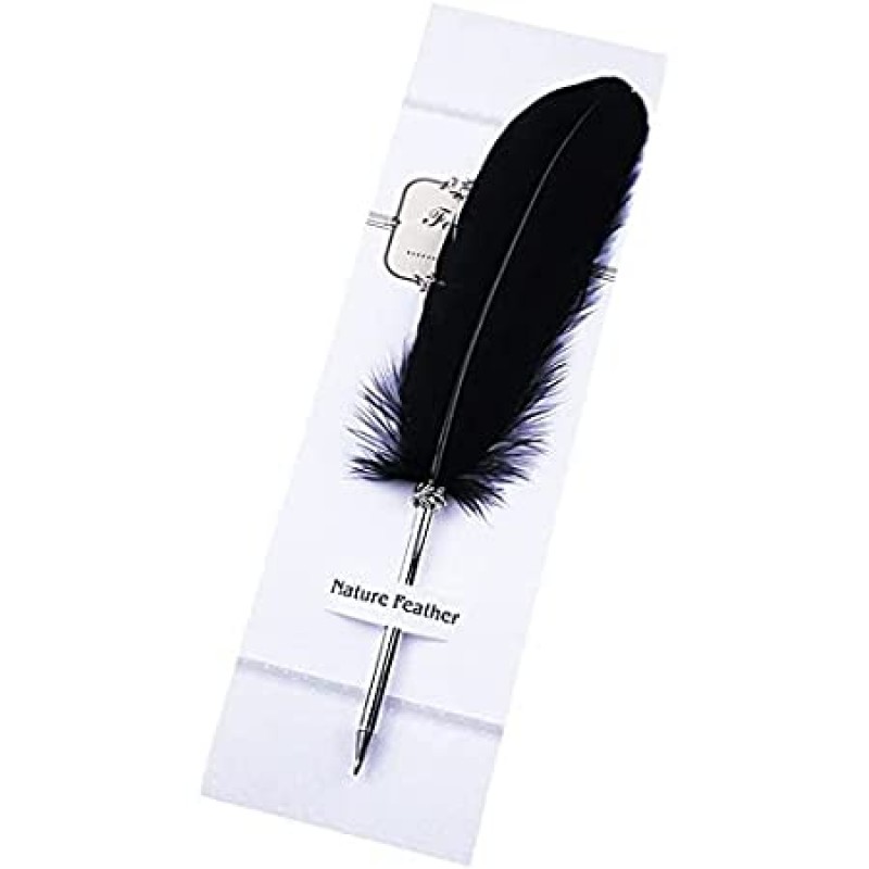 Feather Quill Ballpoint Pen