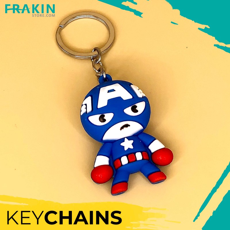 Captain America keychain