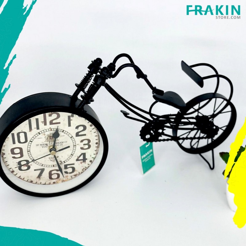 Frakin Decoration Bicycle Model Clock (Large)