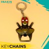 Deadpool Superhero Keychain